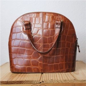 Brown Valerie Stevens handbag purse